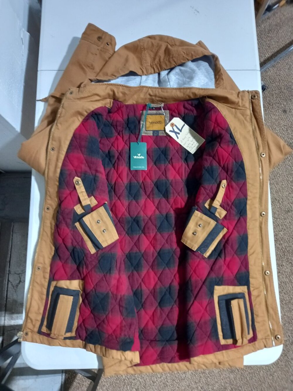 Work Horse Concealed Carry Jacket - Grizzly Brown | XL - Picture 4 of 7